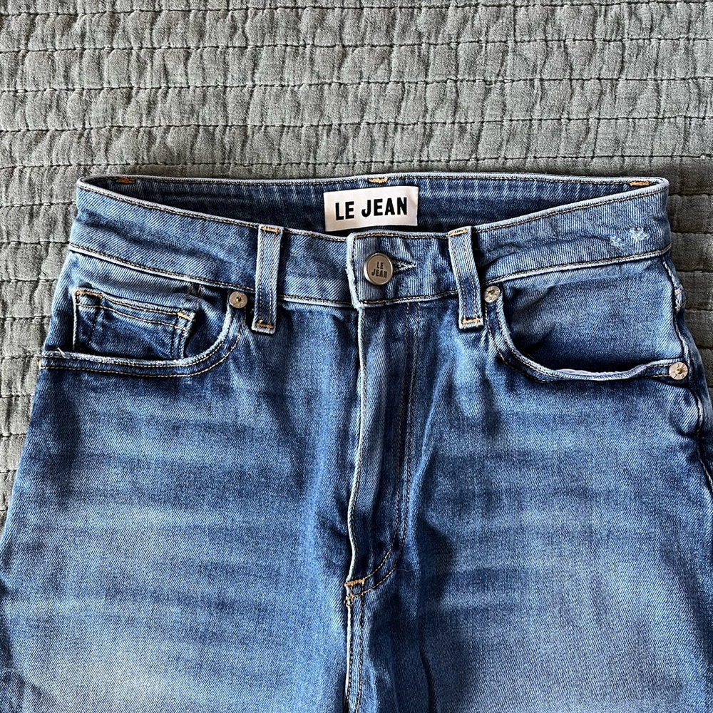 Le Jean, Mia relaxed straight leg, size 25